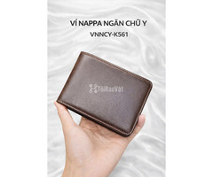 VÍ NAPPA NGĂN CHỮ Y CAO CẤP - BÁN SỈ TẬN XƯỞNG - 4