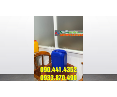 Bán can nhựa 20 lít trắng, can đựng hóa chất 25 lít, can nhựa vuông 30 lít