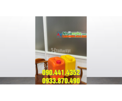 Bán can nhựa 20 lít trắng, can đựng hóa chất 25 lít, can nhựa vuông 30 lít - 3