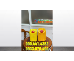 Can nhựa 500ml đựng mật ong, can 1 lít vuông đựng thuốc BVTV - 3
