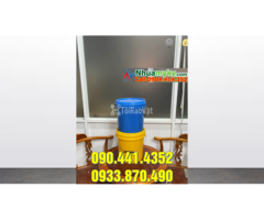 Xô nhựa 20 lít nắp rót, vỏ thùng sơn nhựa 18 lít nắp rót