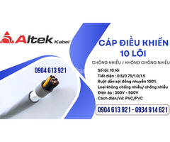 Cáp điều khiển 10x0.5/10x0.75/10x1.0/10x1.5 - hiệu Altek Kabel - phân phối tại Hà Nội, Đà Nẵng, HCM - 2