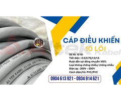 Cáp điều khiển 10x0.5/10x0.75/10x1.0/10x1.5 - hiệu Altek Kabel - phân phối tại Hà Nội, Đà Nẵng, HCM - 3