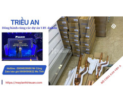 Lắp Máy Lạnh Giấu Trần Ống Gió Sumikura Cho Bệnh Viện