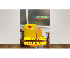 Bán can nhựa 10L đựng hóa chất, thùng nhựa 20 lít đen, can xanh 25 lít - 3