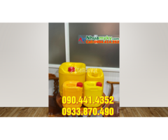 Bán can nhựa 10L đựng hóa chất, thùng nhựa 20 lít đen, can xanh 25 lít - 4