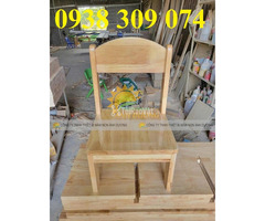 Ghế nhựa mầm non,ghế gỗ mầm non,ghế nhựa có tay vịn nhà trẻ - 4