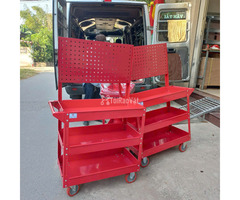 Tủ đồ nghề 5 ngăn 1 cánh bảng treo sơn tĩnh điện - 4