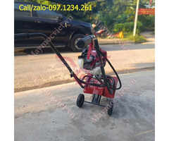 Máy sạc cỏ vuông 4 thì GX35 đẩy tay - 4