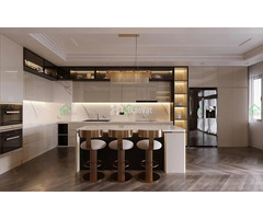 Tủ Bếp Gỗ Công Nghiệp MDF Đẹp, Hiện Đại | Báo Giá Mới Nhất