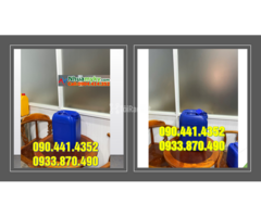 Can nhựa 25 lít vàng, can nhựa 22 lít đựng hóa chất xuất khẩu