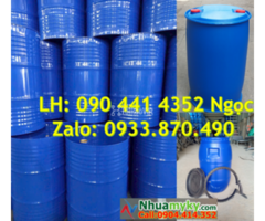 Thùng phuy sắt 220L giá rẻ, vỏ thùng phuy sắt 220 lít lưu trữ nhiên liệu