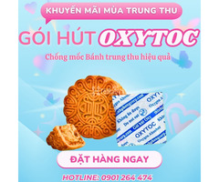 Oxytoc, gói hút oxy chỉ từ 300 đồng, chống mốc bánh trung thu