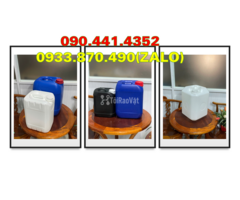 Can nhựa 20 lít đựng thuốc BVTV, can nhựa 25 lít đựng phân bón loãng