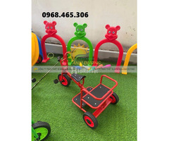 Xe đạp 3 bánh mầm non siêu bền, xe đạp 3 bánh mầm non nhập khẩu - 3