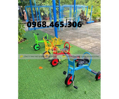 Xe đạp 3 bánh mầm non siêu bền, xe đạp 3 bánh mầm non nhập khẩu - 4