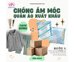 Gói hút ẩm quan trọng thế nào với hàng may mặc? - 2