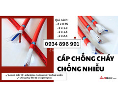 Dây Chống Cháy Chống Nhiễu 2x0.75mm² Giao Hàng Nhanh Đến Hà Nội, Bắc Ninh, Hưng Yên - 3
