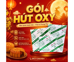 Tại sao nhiều cơ sở bánh trung thu sử dụng gói hút oxy O2X?