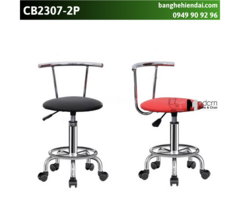 Ghế kỹ thuật viên chân xoay có lưng tựa CB2307-2P tại HCM