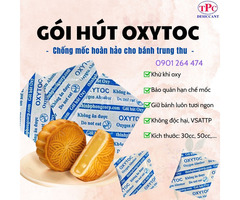 Gói hút khí oxy Oxytoc bảo quản bánh trung thu
