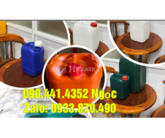Can 25 lít xanh đựng dung dịch, can nhựa 30 lít trắng đựng hóa chất
