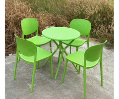 Bộ bàn ghế cafe fastfood nhựa đúc TE10001-65S_CAT-S tại HCM - 2