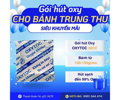 Túi hút oxy bảo quản trung thu - gói hút Oxytoc - 2