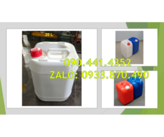 Thùng nhựa 25 lít đựng thành phần mực in, can nhựa 30 lít đựng chất bảo quản - 2