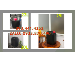 Thùng nhựa 25 lít đựng thành phần mực in, can nhựa 30 lít đựng chất bảo quản - 3