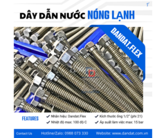 Dây dẫn nước inox, dây cấp nước nóng lạnh inox, dây dẫn nước inox chịu nhiệt, dây dẫn nước mềm - 4