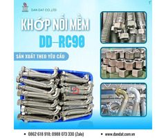 Khớp nối mềm nối ren, khớp nối mềm inox dẫn LPG, khớp nối mềm rắc co ren, khớp nối mềm inox lắp ren - 2