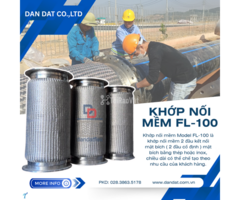 Khớp nối mềm inox, khớp nối mềm chống rung, khớp nối mềm chống rung inox nối bích - 2