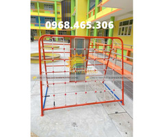 Thang leo trẻ em liên hoàn, xà đu thang leo trẻ em, thang leo mầm non - 4