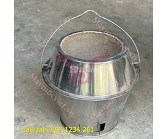 Lu nướng gà vịt inox dùng than Vinmax phi 90 giá rẻ - 4