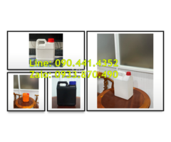 SX can nhựa 2 lít vàng, can nhựa 1 lít vuông trắng, can nhựa 500ml màu đen - 3