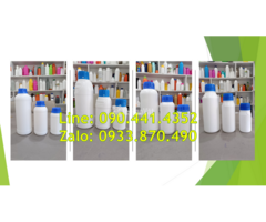 Chai nhựa 1 lít đựng hóa chất xuất khẩu, vỏ chai nhựa 500ml đựng thuốc trừ sâu - 4