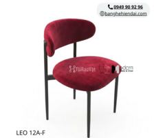 Ghế tiếp khách nệm vải có lưng tựa LEO 12A-F tại HCM - 2