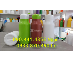 Chai nhựa 250ml đựng hóa chất có khí, chai đựng thủy tinh 100ml - 2