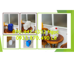 Xưởng bán can nhựa 10L, can vuông 22 lít, thùng chứa nguyên liệu 25 lít - 2