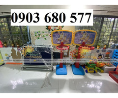 Trụ bóng rổ trẻ em cho trường mầm non, khu vui chơi, công viên - 4