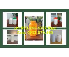 Hộp nhựa 250gr đựng kem dưỡng da, hủ nhựa 100gr đựng sáp dưỡng tóc - 2