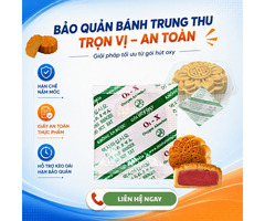 Gói Hút Oxy Bảo Quản Bánh Trung Thu Giảm Rủi Ro Ẩm Mốc Trong Quá Trình Phân Phối