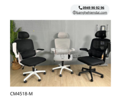 Ghế lưới học sinh cấp 2 tay gập có tựa đầu CM4518-M tại HCM
