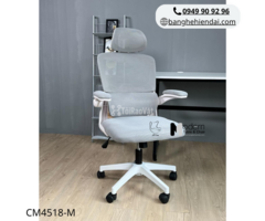 Ghế lưới học sinh cấp 2 tay gập có tựa đầu CM4518-M tại HCM - 2