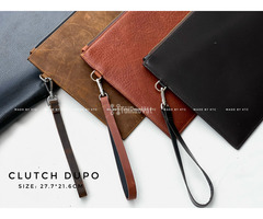 CLUTCH DA BÒ - TIÊU CHUẨN XUẤT KHẨU - NHẬP SỈ VỐN THẤP - 4
