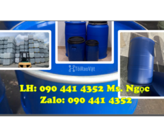 Vỏ thùng phuy nhựa 60 lít, thùng phuy nhựa 220 lít đựng nước mắm thiết kế có vòi
