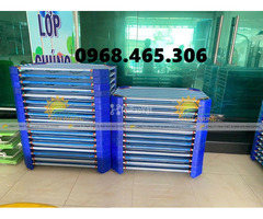 Giường lưới mầm non, giường ngủ mầm non 1m2 - 4