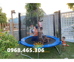 Sàn nhún lò xo trẻ em hàng nhập khẩu, sàn nhún khu vui chơi trẻ em - 2