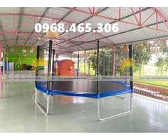 Sàn nhún lò xo trẻ em hàng nhập khẩu, sàn nhún khu vui chơi trẻ em - 3